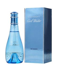 Cool Water Women's Eau de Toilette Spray - Refreshing 3.4 oz