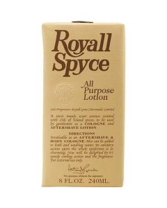 Royall Spyce 8 oz Aftershave Lotion - A Timeless Scent For Men