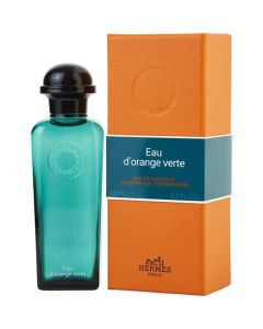 Hermes D'orange Vert Cologne Spray - Refreshing Citrus Scent - 3.3 oz