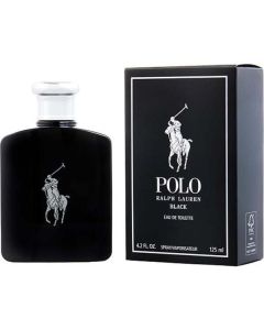 Polo Black Eau de Toilette Spray for Men - 4.2 fl oz - Captivating Scent
