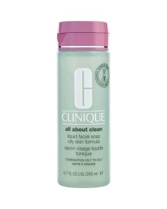Clinique Liquid Facial Soap for Oily Skin - 6.7 oz - Fresh Clean
