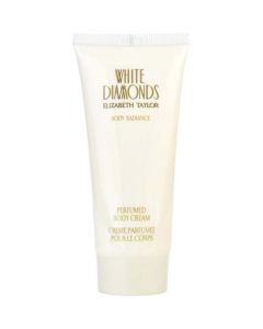 White Diamonds Body Cream 3.3 oz - Luxurious Silkening for Women