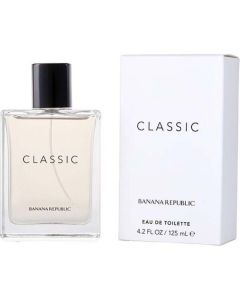 Banana Republic Classic Eau de Toilette Spray 4.2 oz - Timeless Fragrance for Men