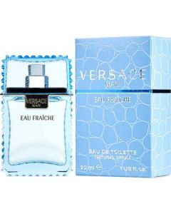 Versace Man Eau Fraiche 1 Oz EDT Spray - Fresh Confidence in a Bottle