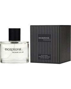 Exceptional-because You Are: 160053 EDT Spray - 3.4 oz for Men