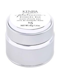 Kenra Platinum Working Wax 1.4 oz - Shape & Style Hair for Everyone