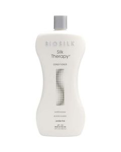 Biosilk Silk Therapy Conditioner 34 fl oz - Shine & Smooth for All Hair
