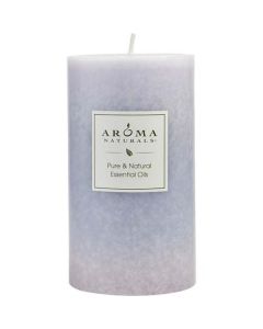 Tranquility Aromatherapy Lavender Pillar Candle - 2.75 x 5 Inch - Pure Relaxation