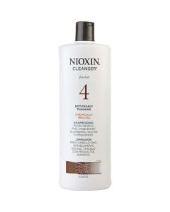 Nioxin System 4 - Gentle Cleanser for Thinning, Colored Hair - 33.8 fl oz - Revitalize Your Hair