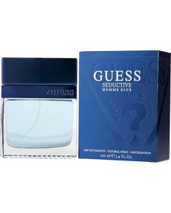Guess Seductive Homme Blue - Refreshing Blue Eau de Toilette Spray 3.4 oz for Men