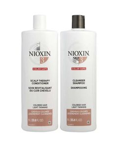 Nioxin System 3: Gentle Care Duo for Colored Hair (Light Thinning)