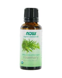 Essential Oils Now Rosemary Oil 100% Pure Organic 1 fl oz - Revitalize & Refresh