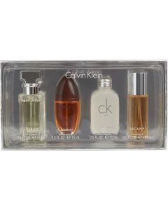 Calvin Klein Variety: Your Scent Journey - 4 Mini Perfumes (0.5 oz Each)