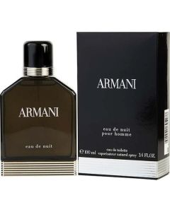 Armani Eau de Nuit Spray for Men - Captivating Nighttime Scent (3.4 oz)