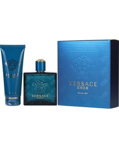 Versace Eros: Bold Scent for Men - 3.4 oz EDT & Shower Gel Set