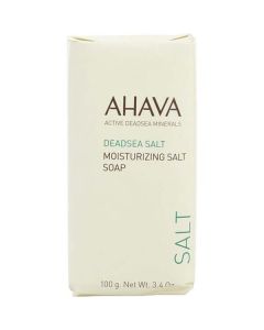 Ahava Mineral-Rich Salt Soap - Gentle Cleanse & Soft Skin - 3.4oz