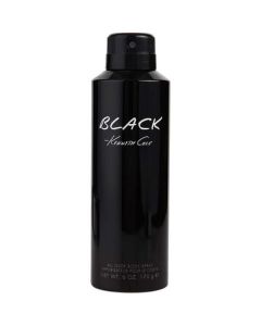Kenneth Cole Black Body Spray 6 oz - All-Day Freshness for Men