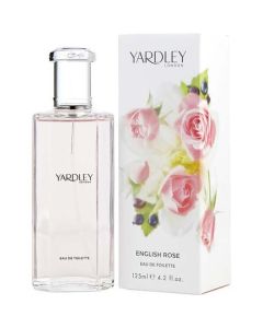 Yardley English Rose EDT Spray 4.2 fl oz - Pure Floral Fragrance for Her