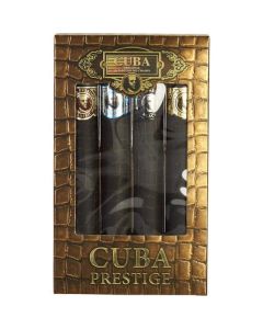 Cuba Variety 4-Piece EDT Men's Fragrance Set - 1.17 fl oz x 4 - Experience the Collection