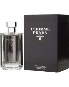 Prada L'Homme Eau de Toilette Spray 3.4 oz - The Scent of Modern Man