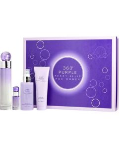 Perry Ellis 360 Purple: Alluring Scent Collection for Her - Full Size & Travel Ready