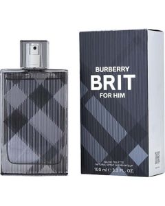 Burberry Brit for Men - 3.3 oz EDT Spray - Modern Classic