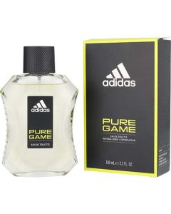 Adidas Pure Game EDT Spray 3.4 oz for Men - Fresh & Invigorating