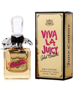 Viva La Juicy Gold Couture Eau De Parfum Spray 1 oz - Your Golden Touch