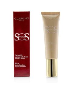 Clarins SOS Primer - Peach (#02) - 1 oz (30ml) - Flawless Finish for Women