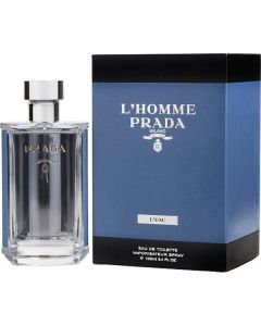 Prada L'Homme L'Eau 3.3 oz Spray for Men - Fresh & Inviting Scent