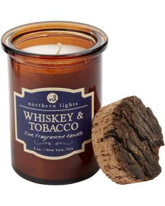 Whiskey & Tobacco Scented Spirit Jar Candle - 5 Oz. - Unisex - 35 Hour Burn
