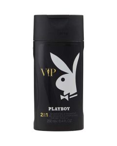 Playboy VIP Men's Shower Gel & Shampoo 8.4 fl oz - Unleash Your Inner Charisma