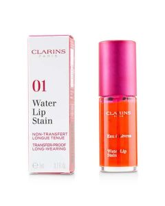 Clarins Water Lip Stain - Rose Water #01 - 7ml/0.2oz - For All