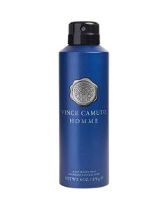 Vince Camuto Homme All Over Body Spray - Fresh Scent for Men, 6 oz