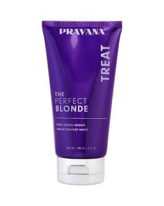 Pravana The Perfect Blonde Purple Hair Mask 5 oz - Achieve Your Best Blonde