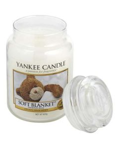 Yankee Candle Soft Blanket: Large Jar 22 oz - Cozy Comfort