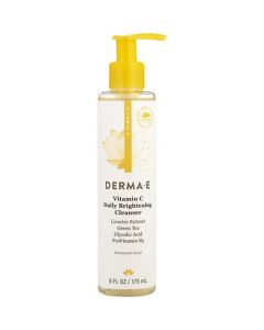 Derma E Vitamin C Glow-Up Cleanser - 6 oz for Radiant Skin