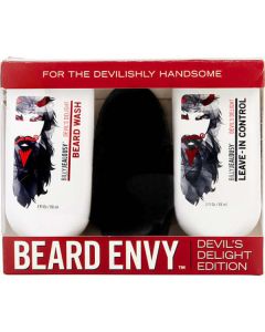 Billy Jealousy Beard Bliss Set: Cleanse, Condition & Style - 3oz Wash, Control & Brush for Men