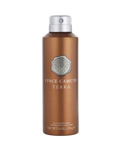 Vince Camuto Terra Men's Body Spray 6 Oz - Grounded & Bold Fragrance