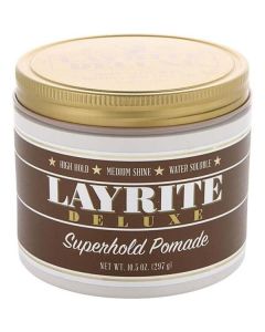 Layrite Superhold Pomade 10.5 Oz - All Hair Types, Long-Lasting Style