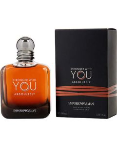 Emporio Armani Stronger With You Absolutely: Bold Men's Eau de Parfum - 3.4 oz