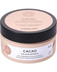 Maria Nila Cacao Colour Refresh Mask - Natural Brown Shade - 3.3 oz