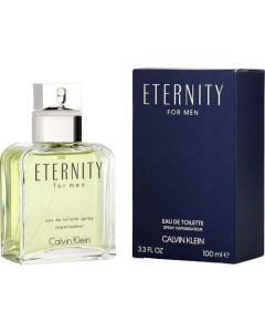 Eternity for Men EDT Spray 3.4 oz - Fresh & Classic Scent