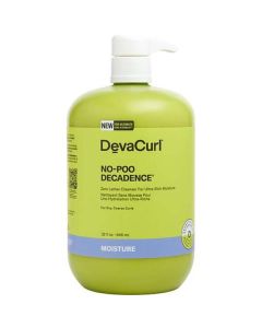 Deva Curl No-Poo Decadence Cleanser 32 fl oz - Gentle Cleanse for All Hair