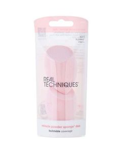 Real Techniques Miracle Powder Sponge Duo - Flawless Finish, All Skin Types