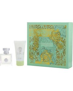 Versace Versense: Refreshing Green Citrus Fragrance Set for Women - 1 oz EDT Spray & 1.7 oz Body Lotion