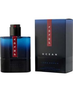 Prada Luna Rossa Ocean Eau de Toilette Spray - Unleash Your Inner Explorer