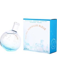 Eau Des Merveilles Bleue 1 Oz Refillable Spray for Women - Marine & Earthy Scent