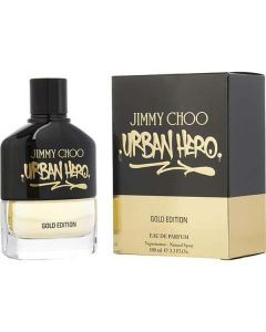 Jimmy Choo Urban Hero Gold Eau De Parfum Spray 3.3 fl oz - For Men