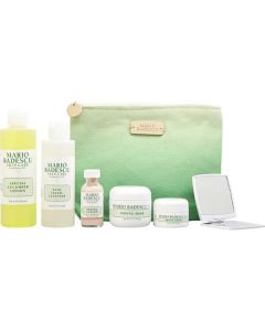 Mario Badescu Acne Rescue Kit: Gentle Cleanser, Soothing Lotion, Purifying Mask, Spot Treatment & Repair Cream - Complete Skincare for Everyone